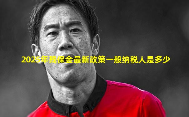 2025年残保金最新政策一般纳税人是多少