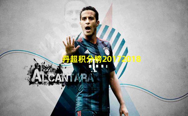 丹超积分榜20172018