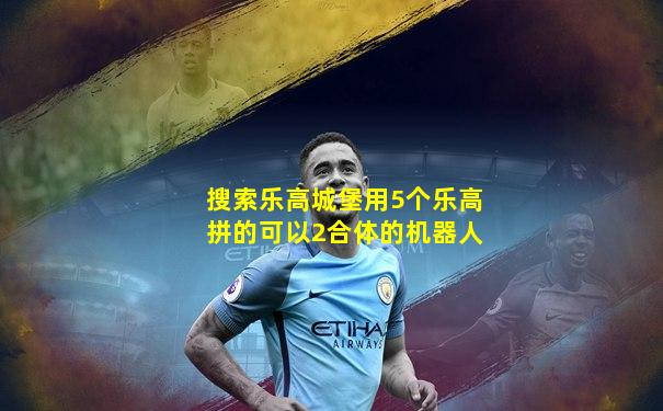 搜索乐高城堡用5个乐高拼的可以2合体的机器人